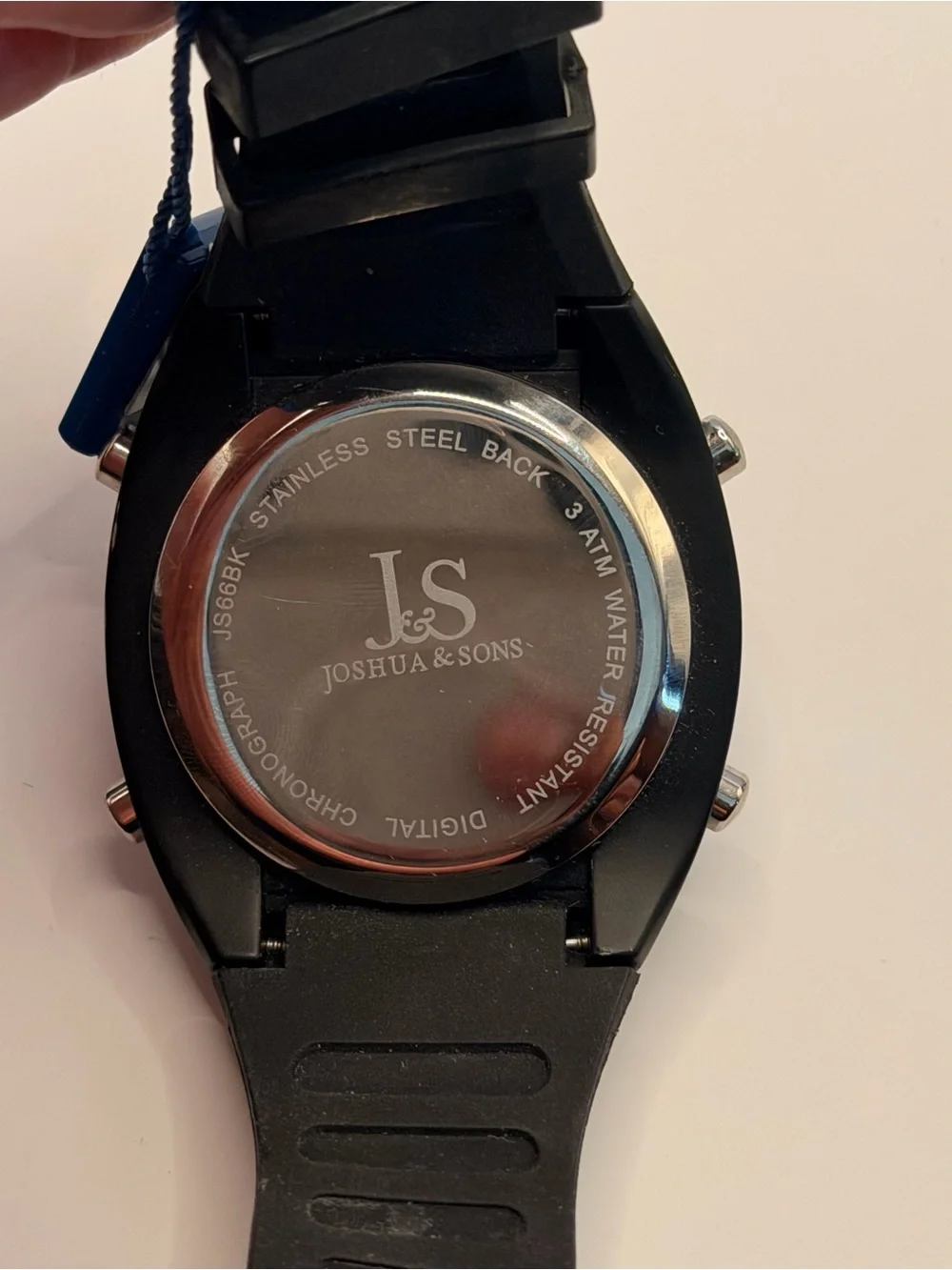 Joshua & Sons JS66GY Quartz‎ Digital Watch, with Tags, 262$
